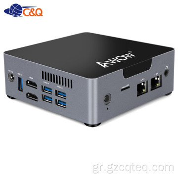 All In One Mini PC BOX 2*RJ45 2*HDMI